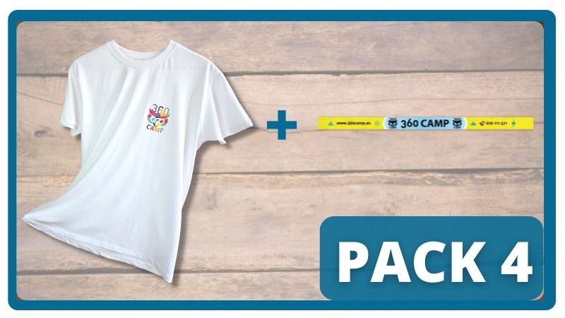 PACK 4 = Camiseta unisex limited  + pulsera